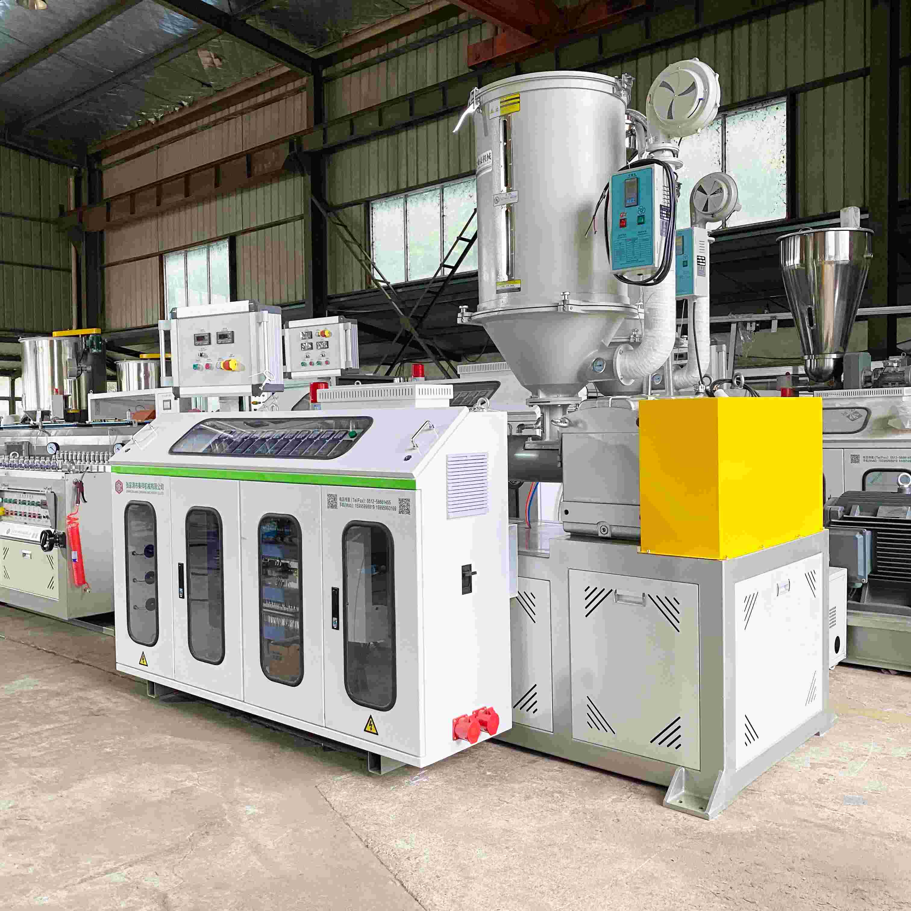  ABS hollow solid plate extrusion line Plastic Sheet Making Machine SJ80/30 single screw extruder