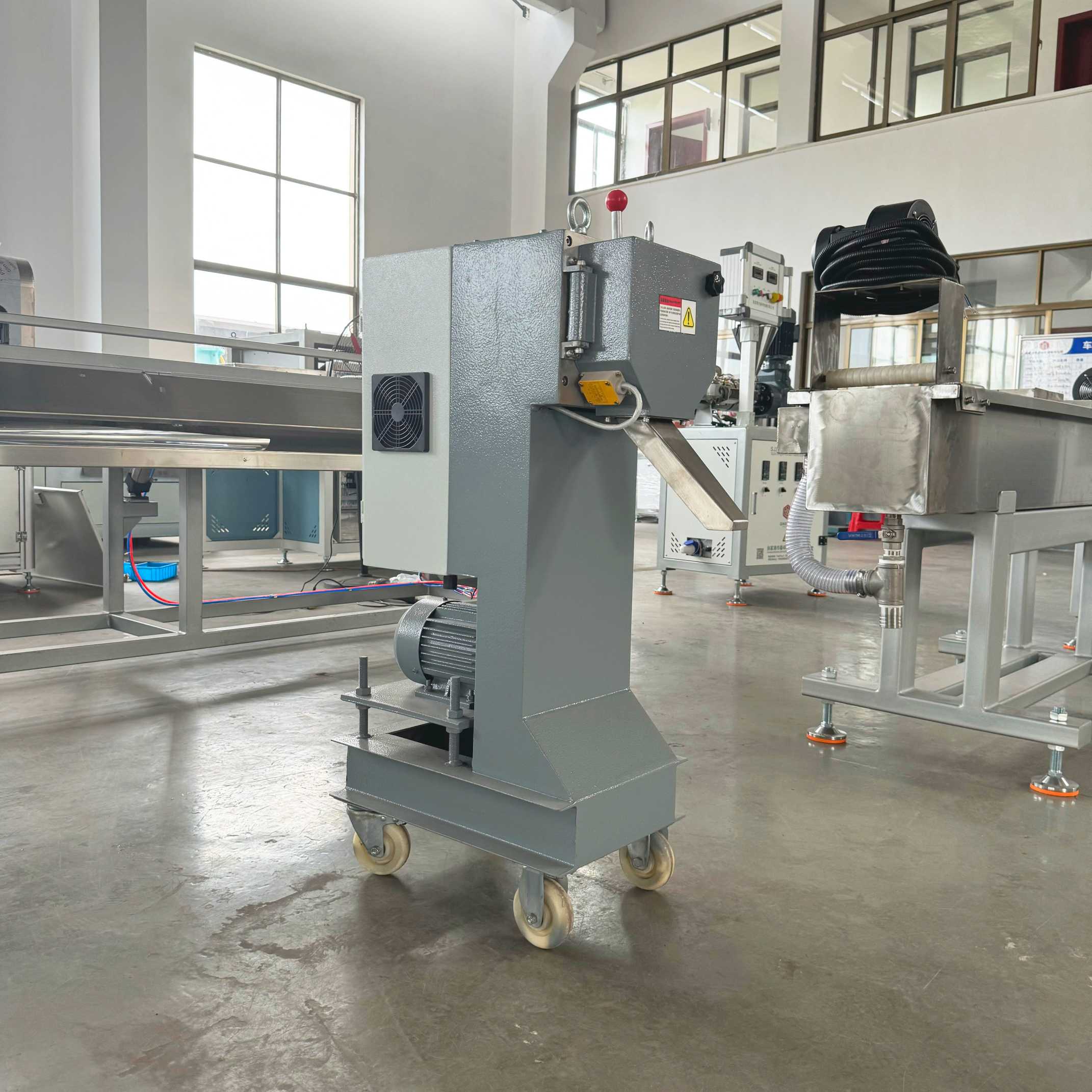 Lab-scale granulators for homogeneous granulation lab scale wire drawing granulator cutting machine