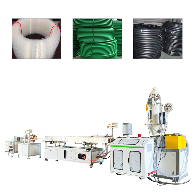 PVC TPE TPR PE PC Transparent Capillary silicone hose extrusion line