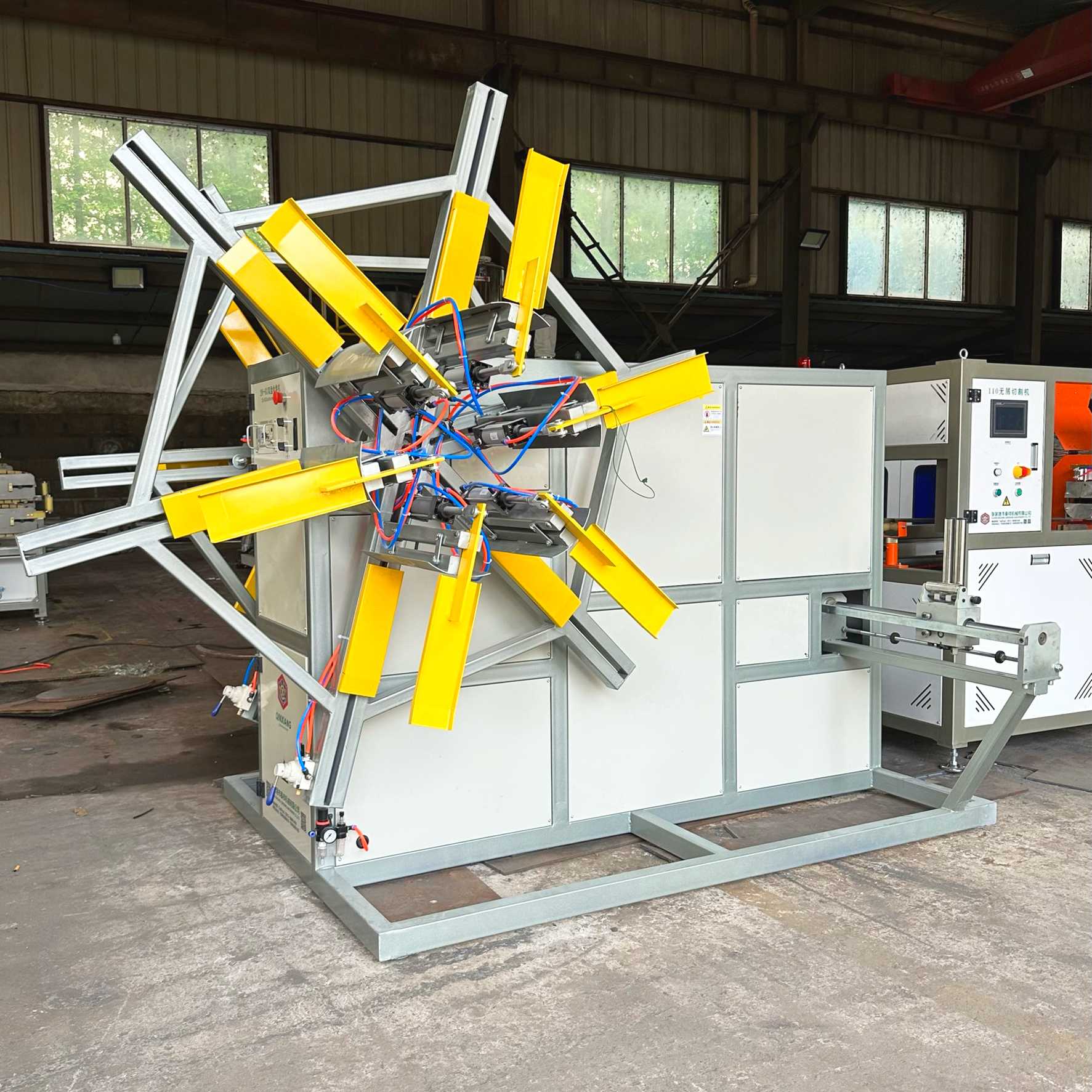 20-110PE pipe winding machine manufacturing