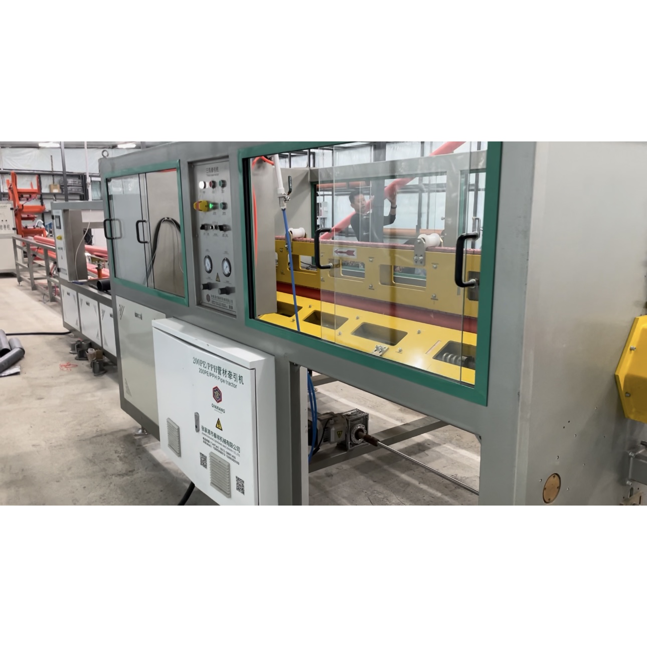 High-speed Energy-saving MPP Pipe Extrusion Line haul off machine 