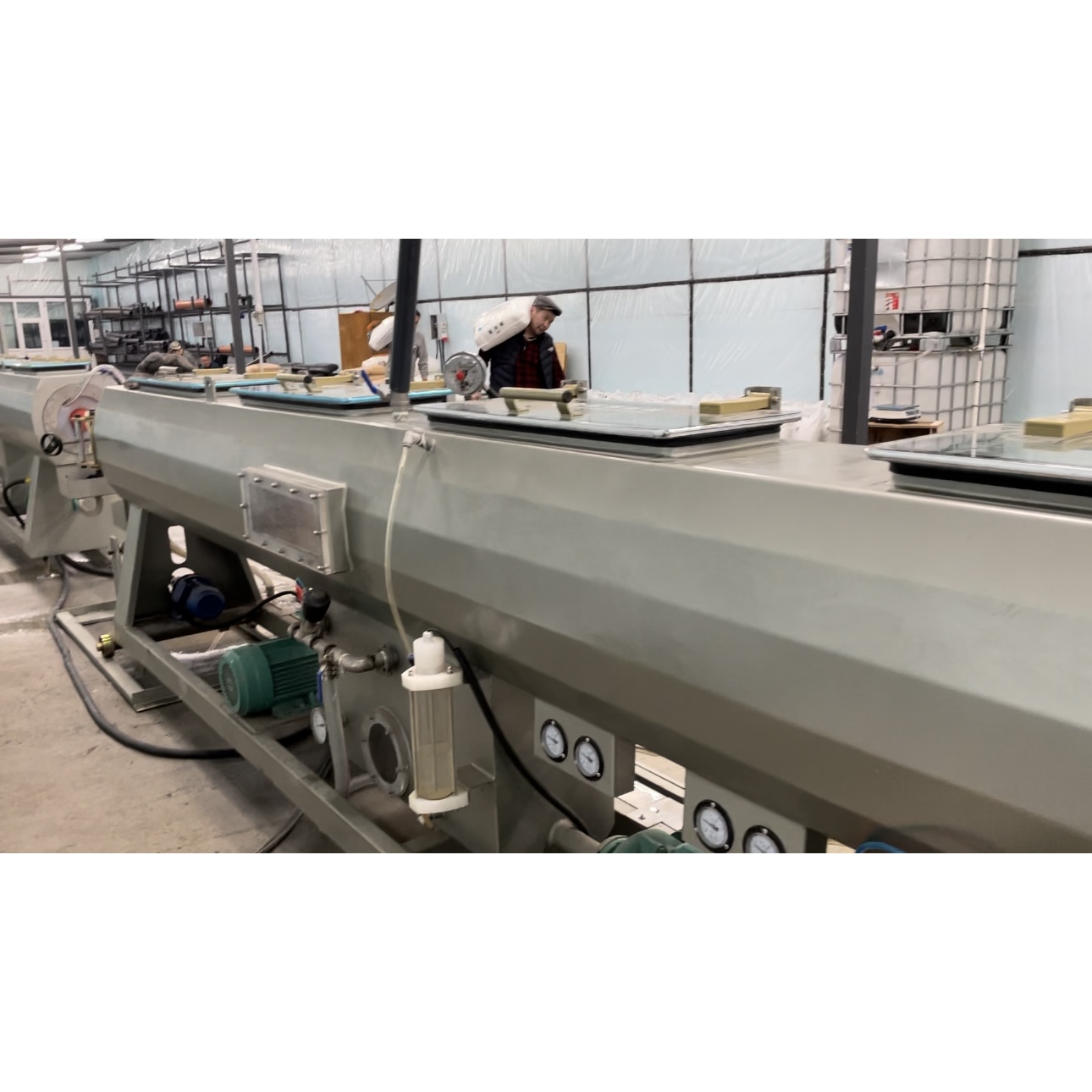 High-speed Energy-saving MPP Pipe Extrusion Line thicker stainless steel