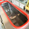 1.5m customized stainless steel TPE TPR pipe Vacuum water cistern Machine