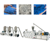 PVC Plastic Pellet Granulation Extrusion Granulators Production Line