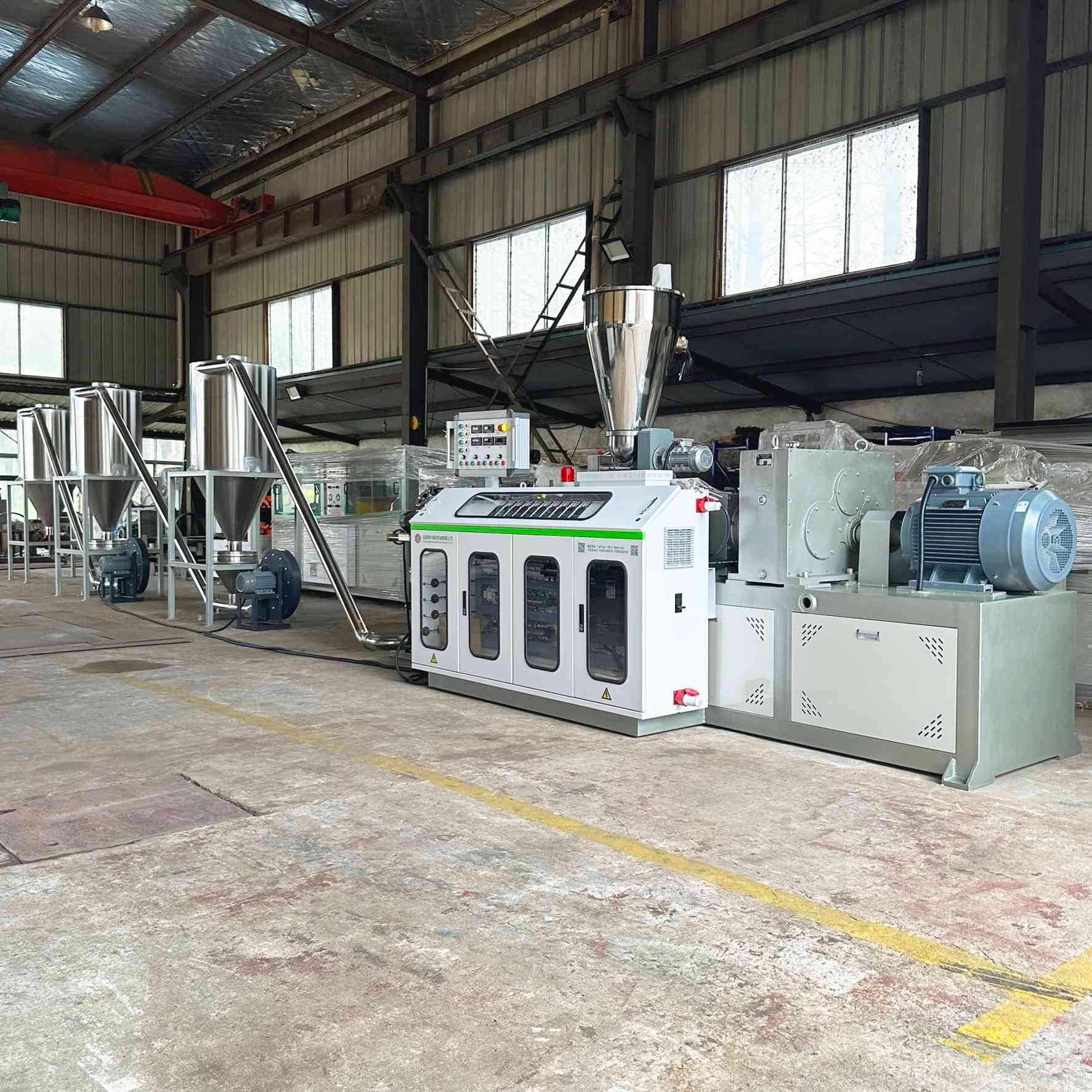 plastic PVC pelletizing machine