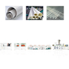 Plastic PVC pipe extrusion machine PVC water pipe extrusion line