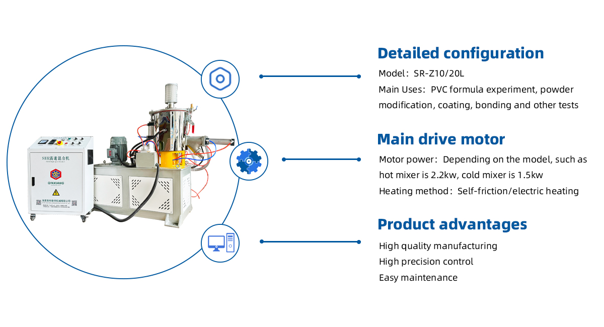 SRL10 small High Speed Mixer Unit details