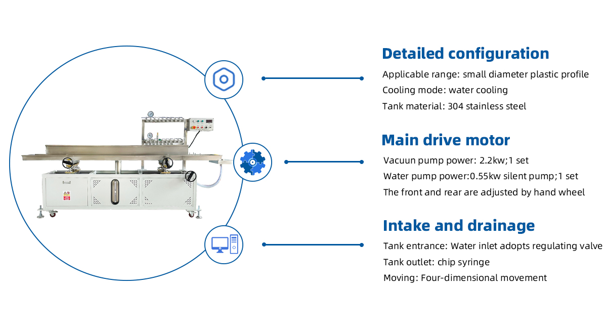 Stainless steel Vacuum Water Cooling Tank details