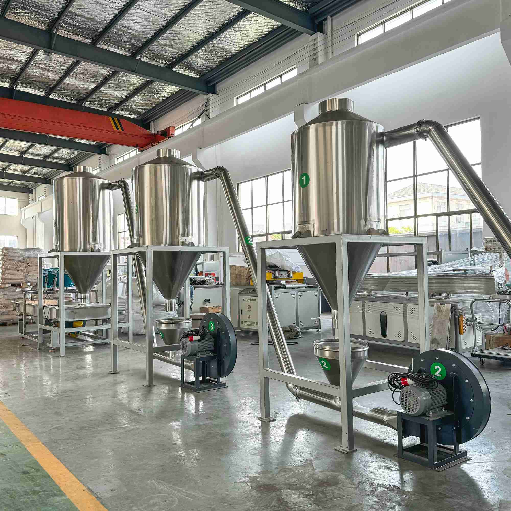 PVC Plastic Pellet Granulation Extrusion Granulators Production Line