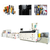 Plastic PP PE PVC ABS Profile Extrusion Line