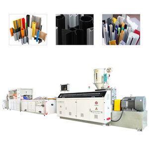 Plastic PP PE PVC ABS Profile Extrusion Line