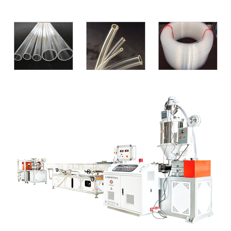 PETG/PP/PE Transparent pipe extrusion line 