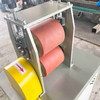 PVC edge strip roller hauling off machine