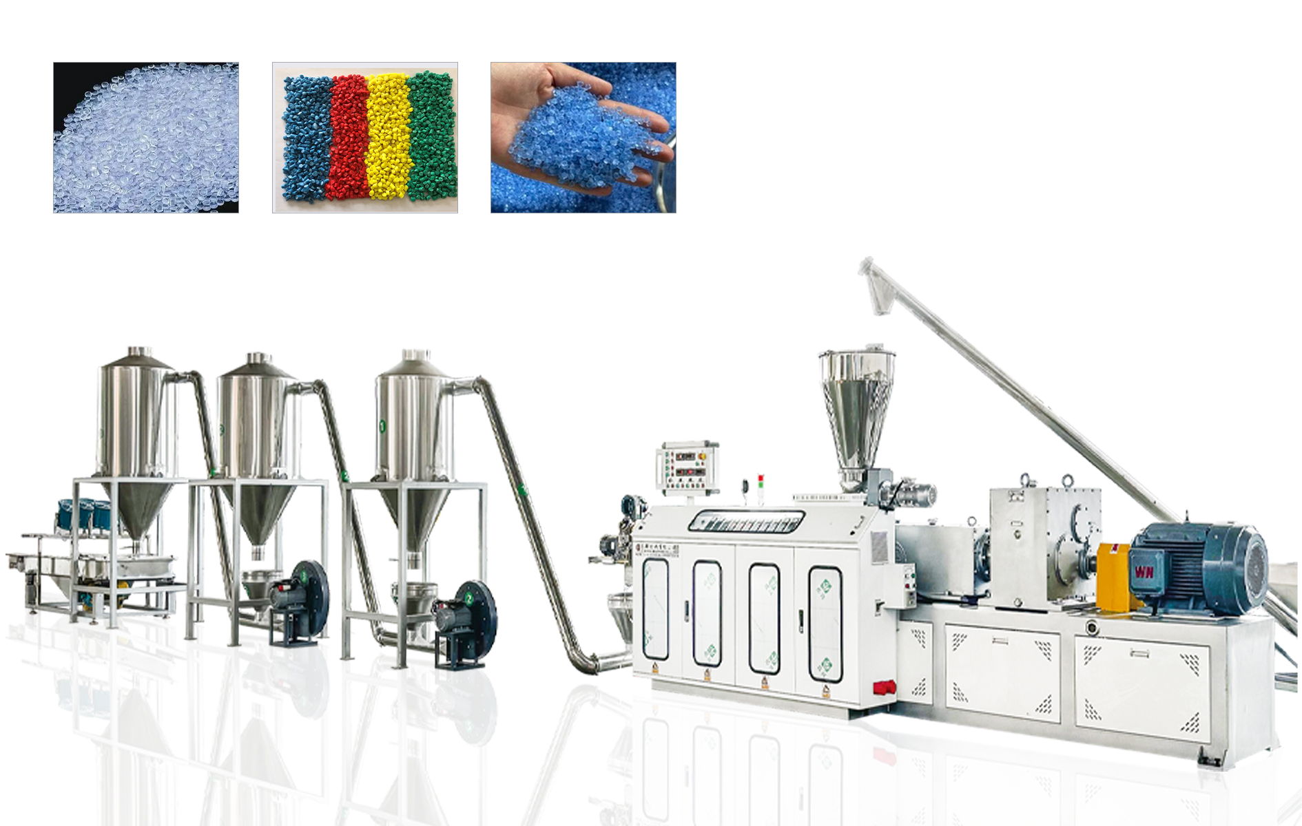 PVC granulation production line