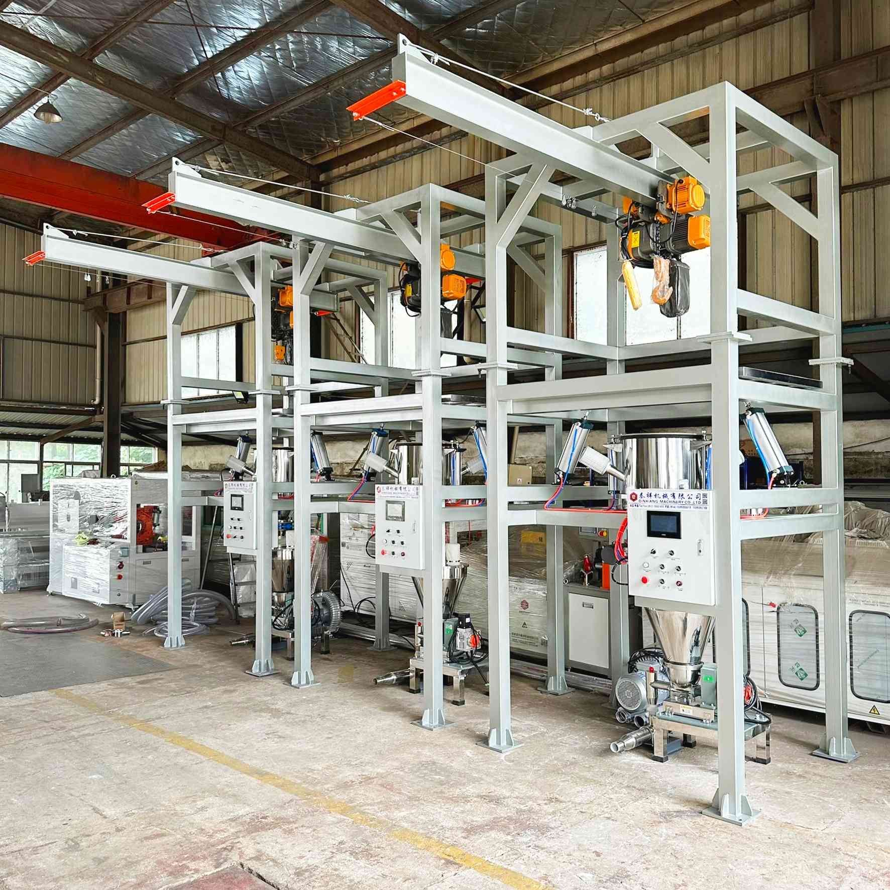 Bulk Bag Unloader Vacuum Conveying Systems for Bulk Dry Powders 