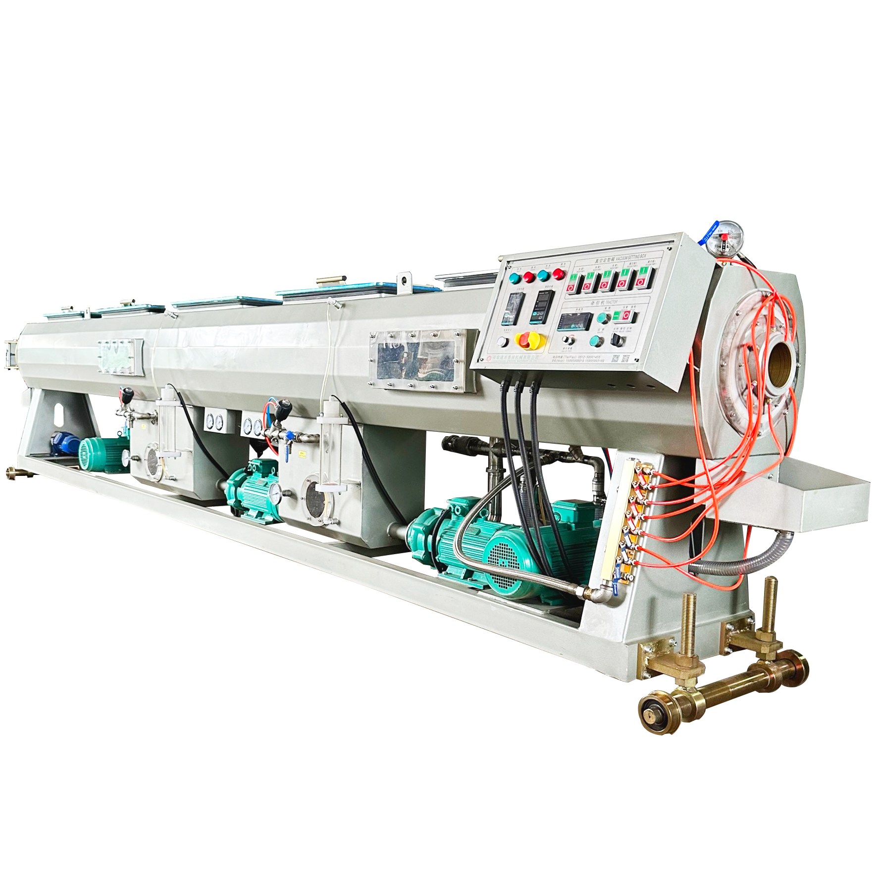 PPH HDPE PPR Pipe Production Vacuum Forming Cooling Tank Machine