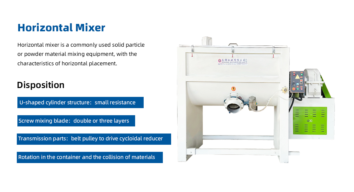 Horizontal Mixers introduction