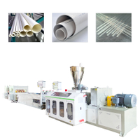 16-50mm 20-63mm PVC threading pipe extrusion machine production line