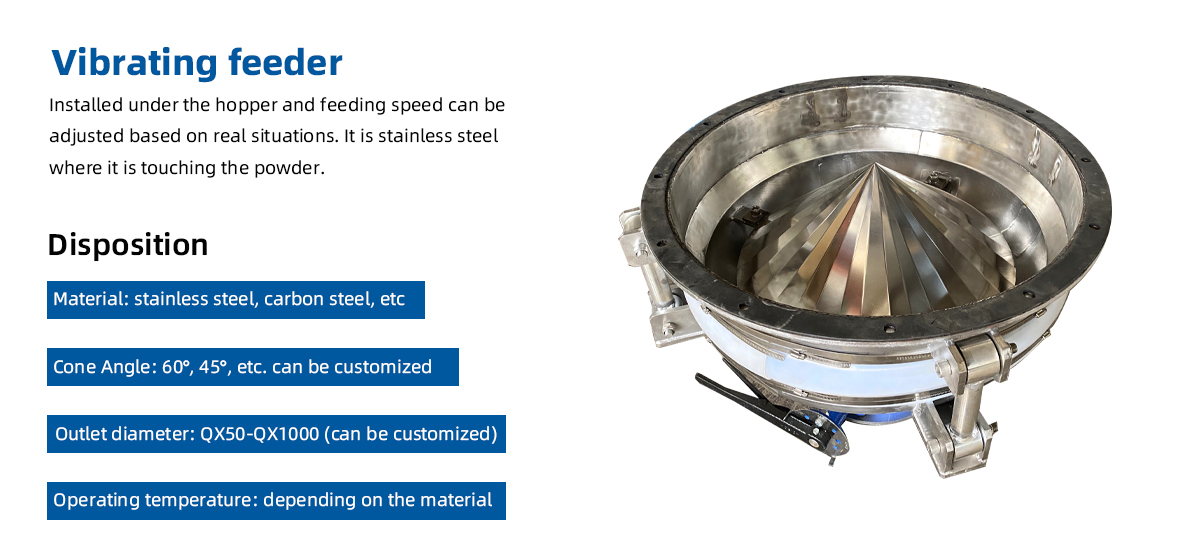 silo Vibrating feeding hooper introduction