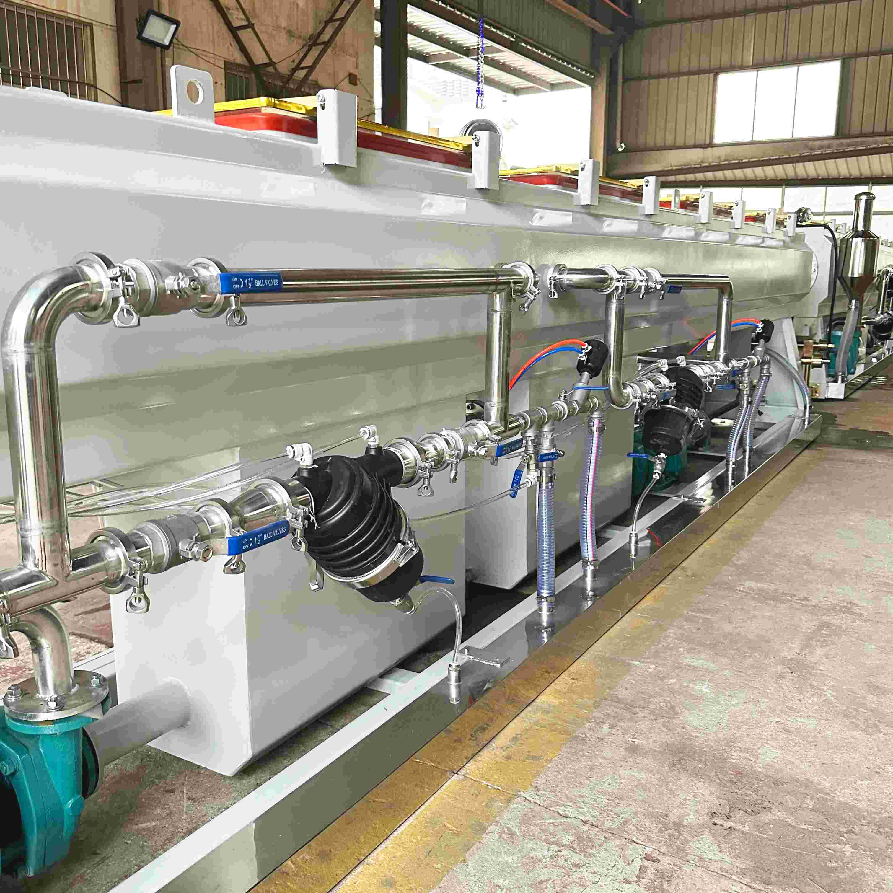 Vacuum Forming Cooling Tank for 160 PVC Pipe Machine